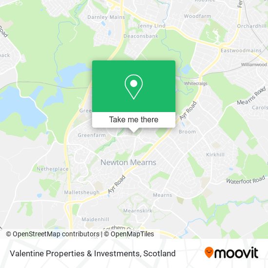 Valentine Properties & Investments map