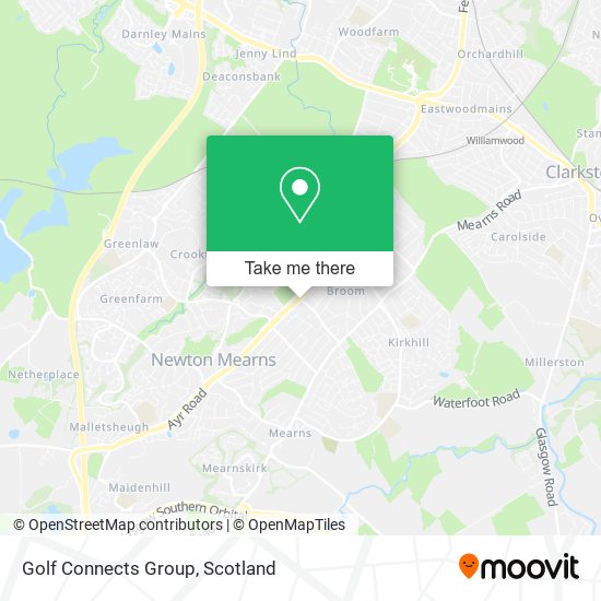 Golf Connects Group map