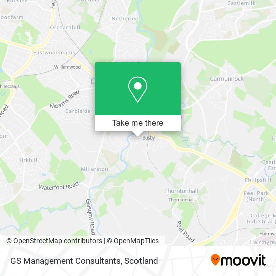 GS Management Consultants map