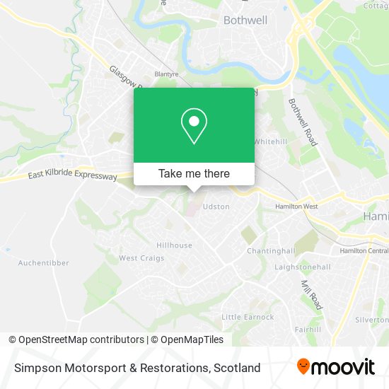 Simpson Motorsport & Restorations map