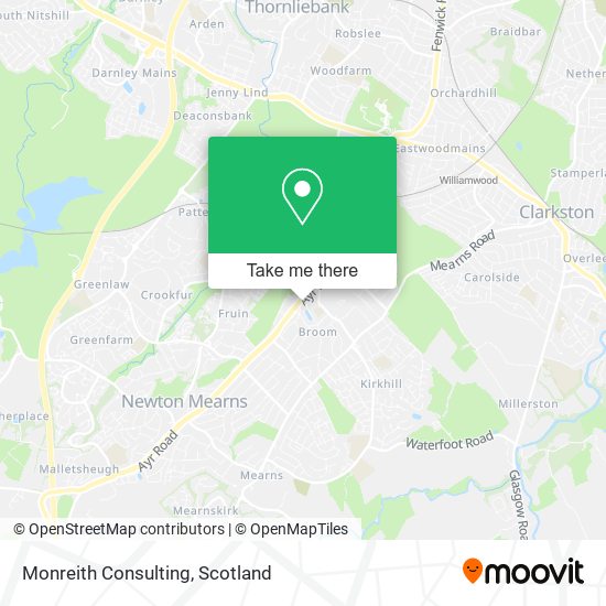 Monreith Consulting map