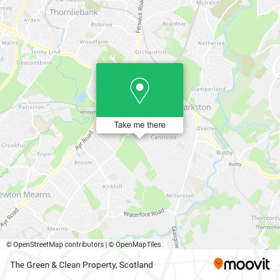 The Green & Clean Property map