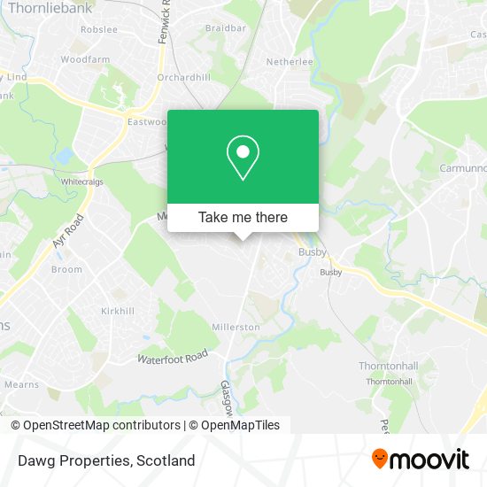 Dawg Properties map