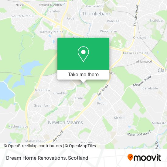 Dream Home Renovations map