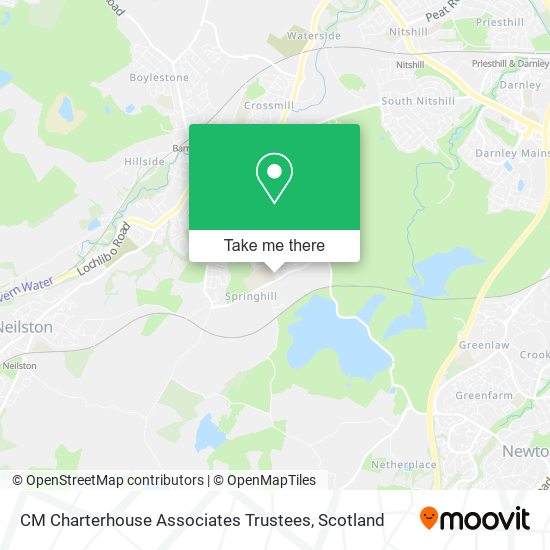 CM Charterhouse Associates Trustees map
