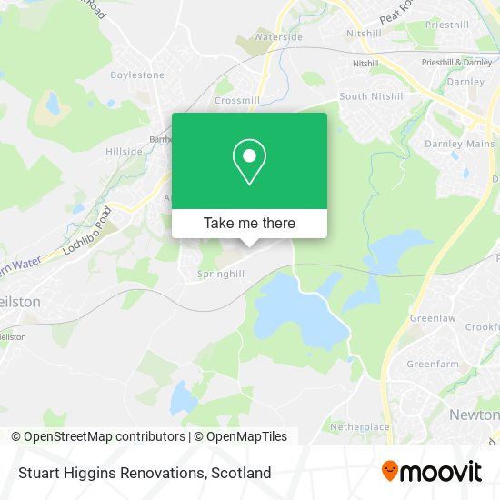 Stuart Higgins Renovations map