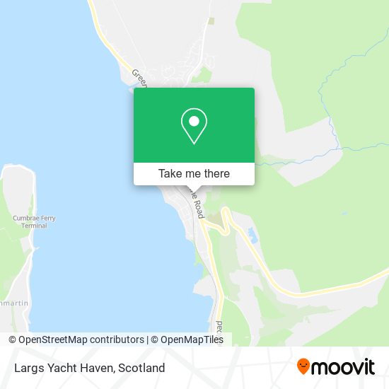 Largs Yacht Haven map