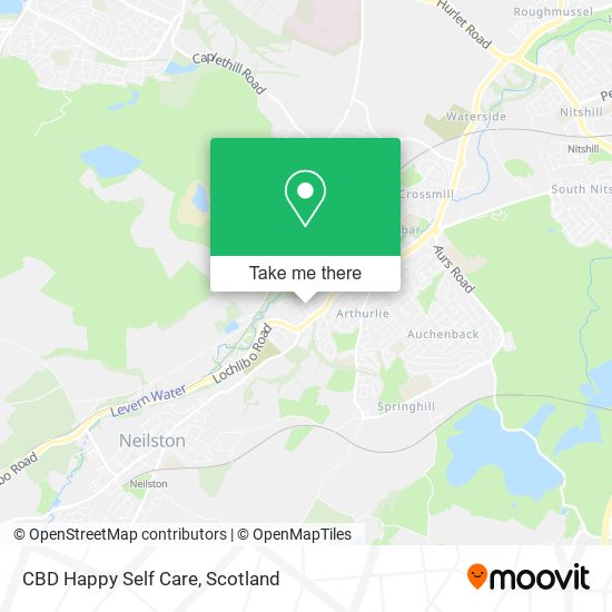 CBD Happy Self Care map