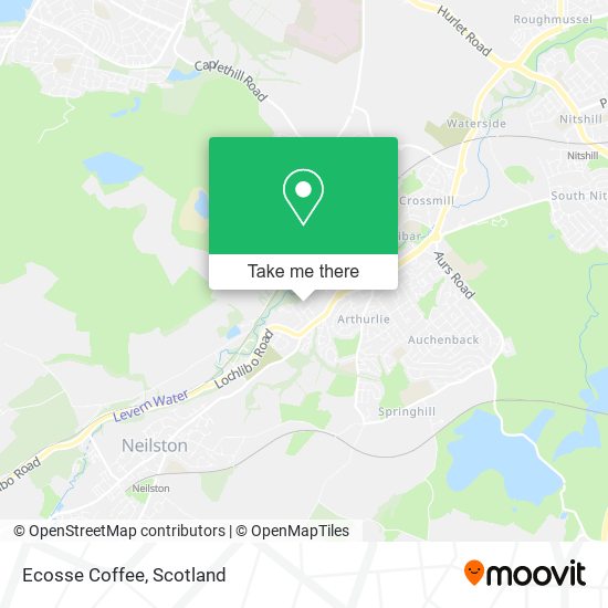 Ecosse Coffee map