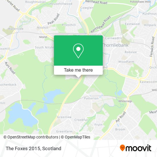 The Foxes 2015 map