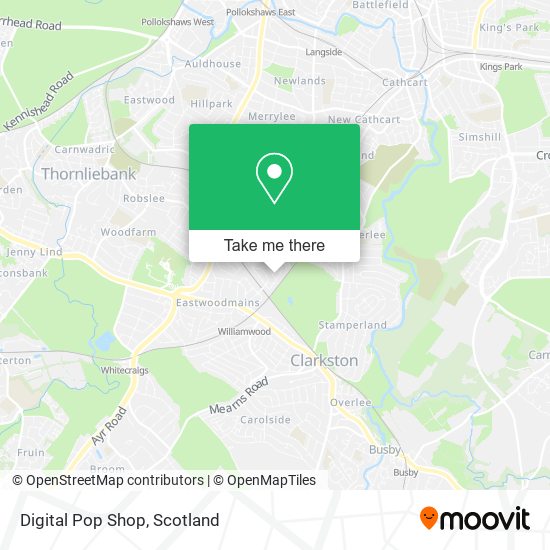 Digital Pop Shop map
