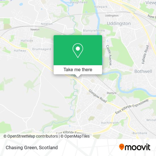 Chasing Green map