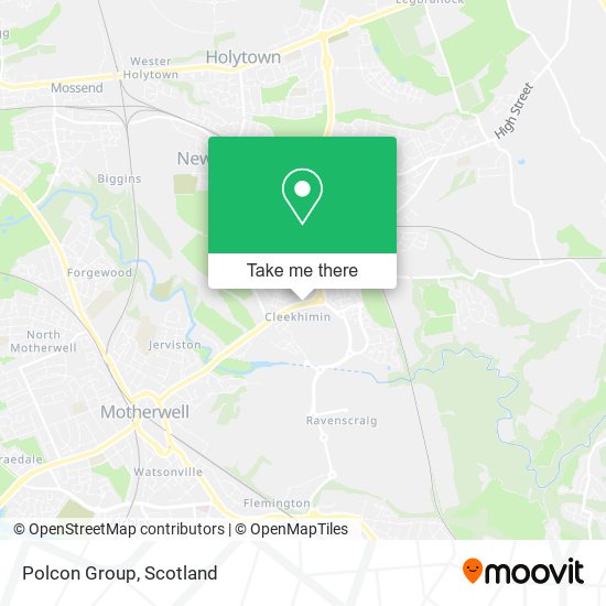 Polcon Group map