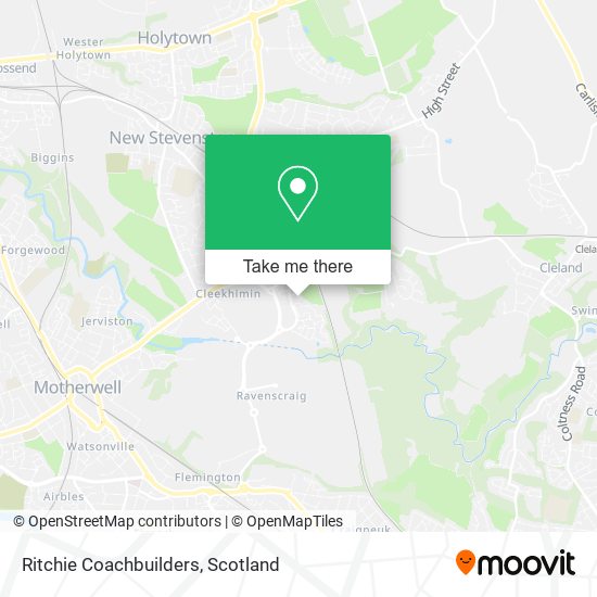 Ritchie Coachbuilders map