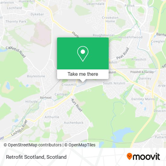 Retrofit Scotland map