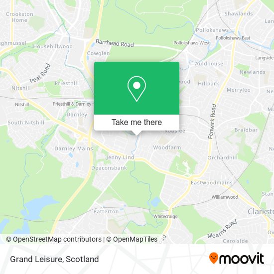Grand Leisure map