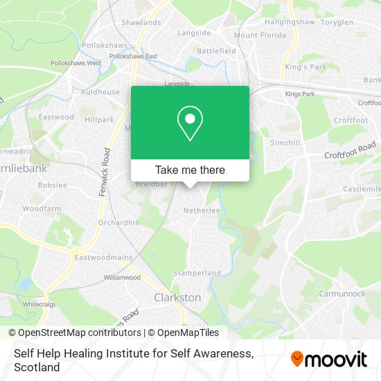 Self Help Healing Institute for Self Awareness map