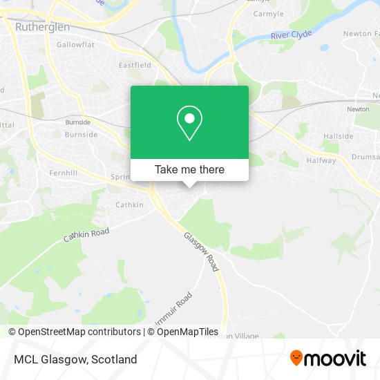 MCL Glasgow map