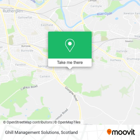 Ghill Management Solutions map