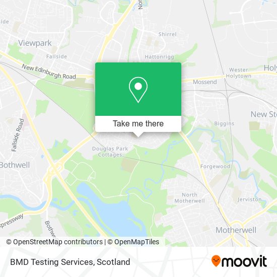 BMD Testing Services map