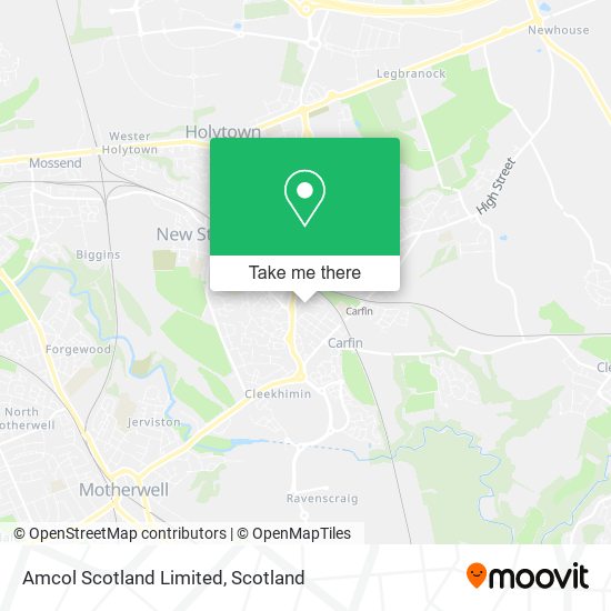 Amcol Scotland Limited map
