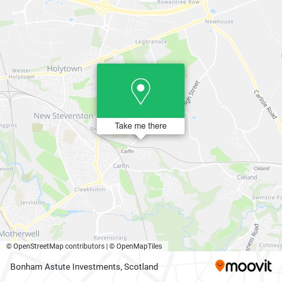 Bonham Astute Investments map