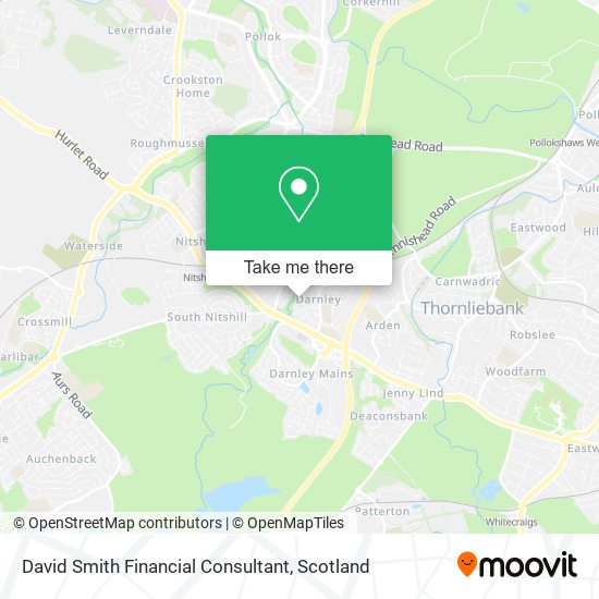 David Smith Financial Consultant map