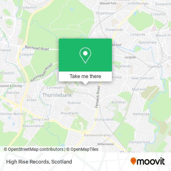 High Rise Records map