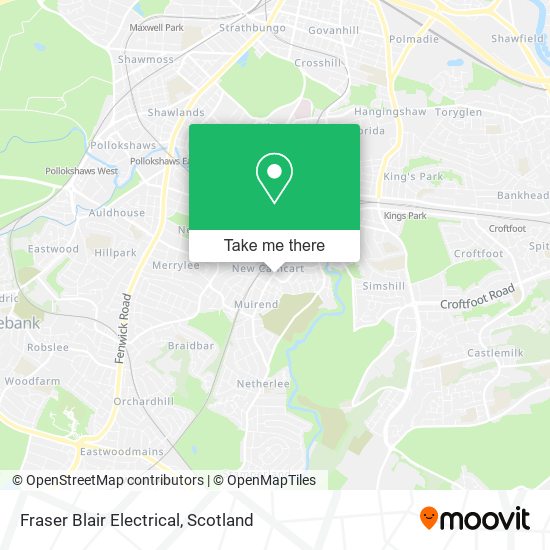 Fraser Blair Electrical map