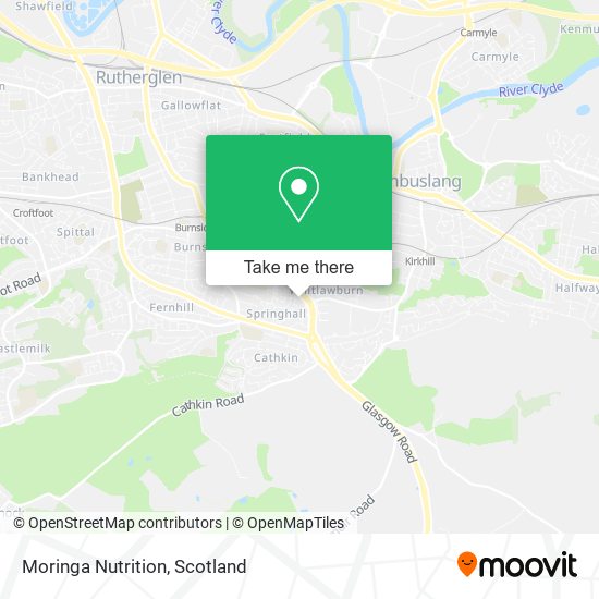 Moringa Nutrition map