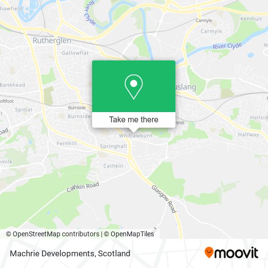 Machrie Developments map