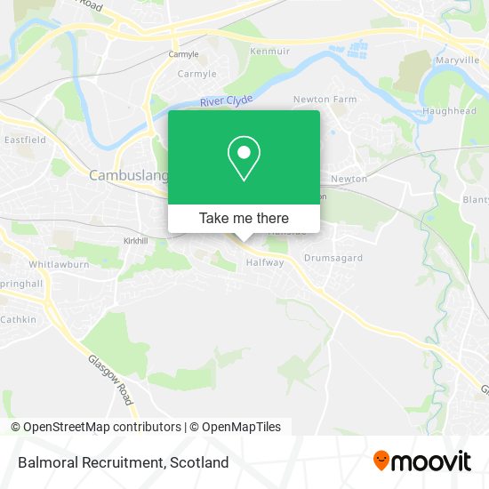 Balmoral Recruitment map