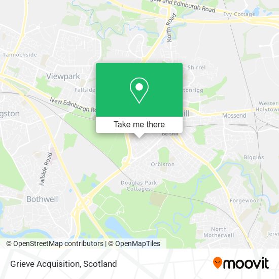 Grieve Acquisition map
