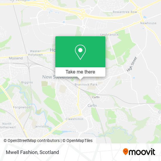 Mwell Fashion map