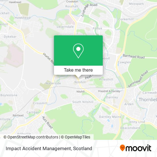 Impact Accident Management map