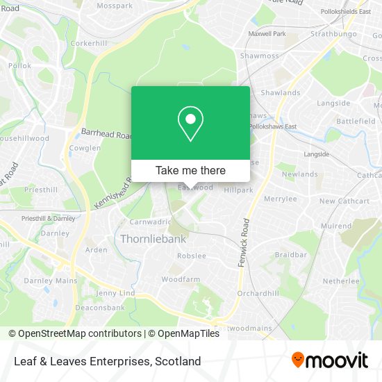 Leaf & Leaves Enterprises map