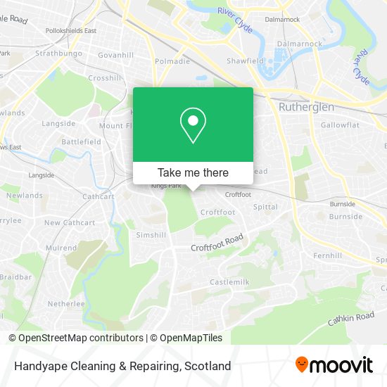 Handyape Cleaning & Repairing map
