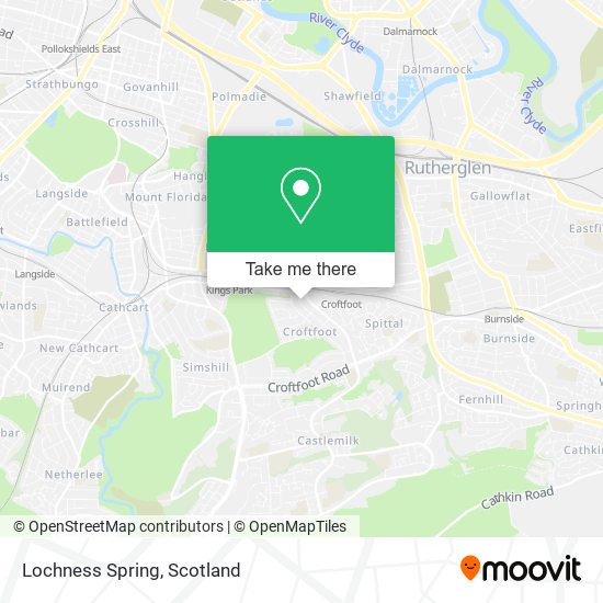 Lochness Spring map