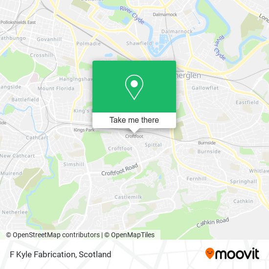 F Kyle Fabrication map