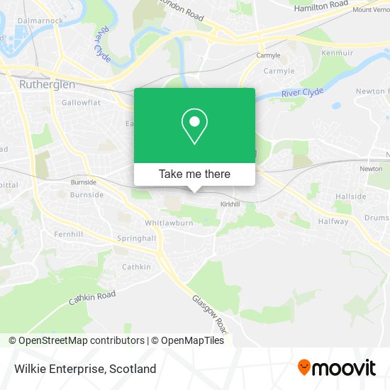Wilkie Enterprise map