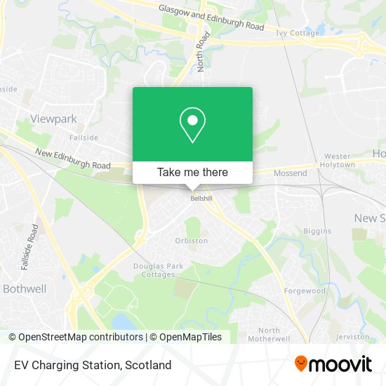 EV Charging Station map