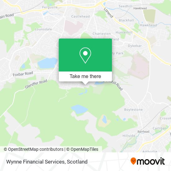 Wynne Financial Services map