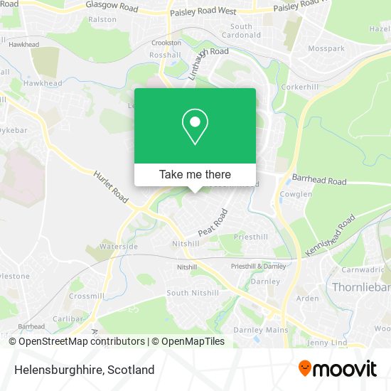 Helensburghhire map