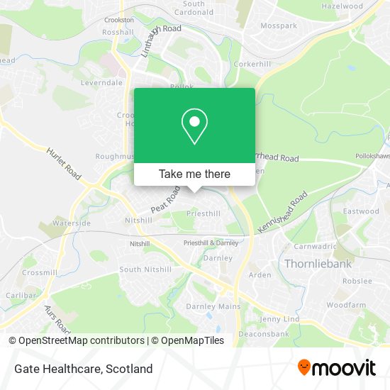 Gate Healthcare map