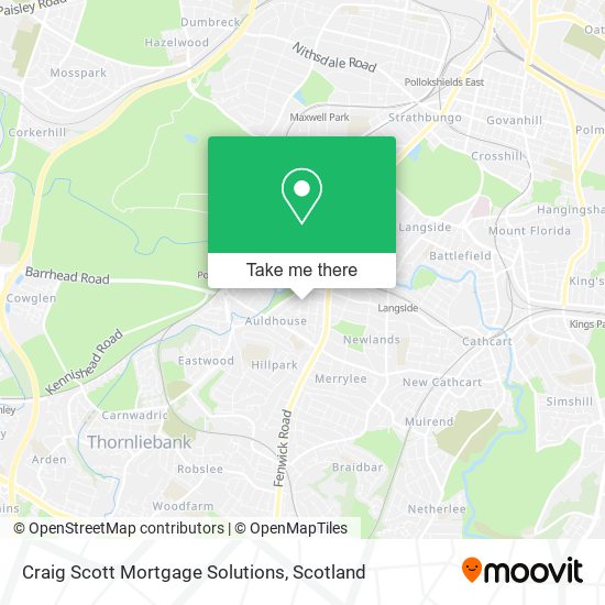 Craig Scott Mortgage Solutions map