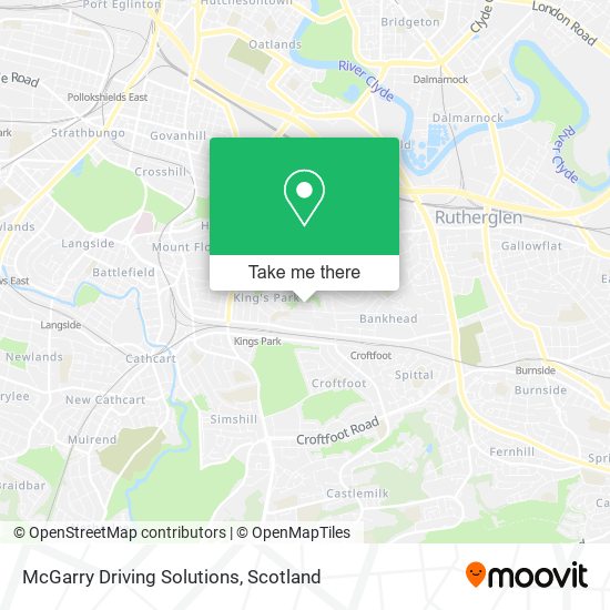 McGarry Driving Solutions map