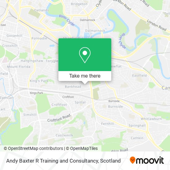 Andy Baxter R Training and Consultancy map