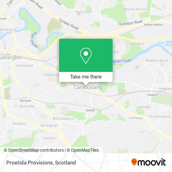 Proetida Provisions map