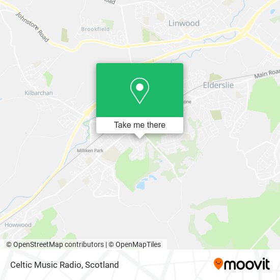 Celtic Music Radio map