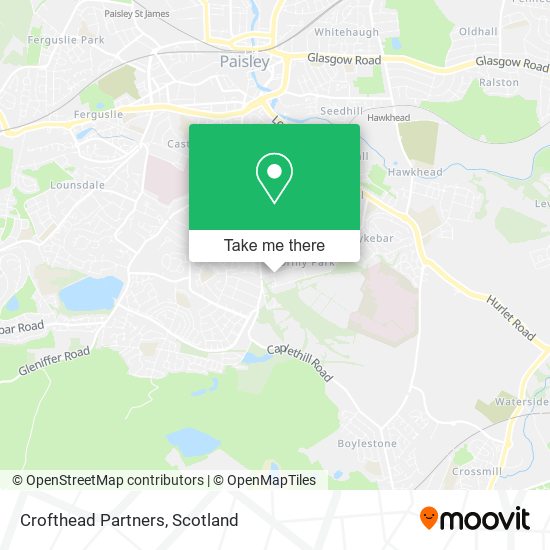 Crofthead Partners map